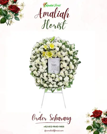 Krans Bunga Duka Cigadog